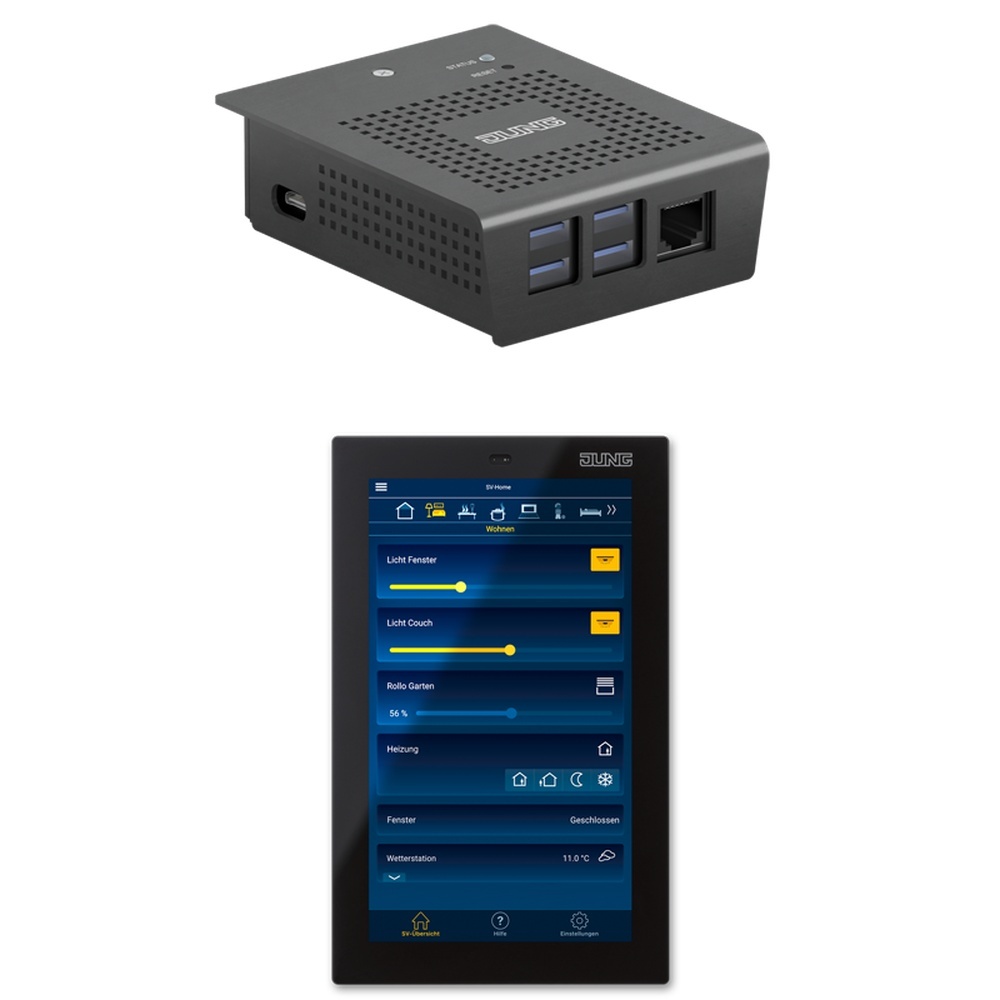 Jung Server Set Smart Control 5 SV-S2-SC5SW