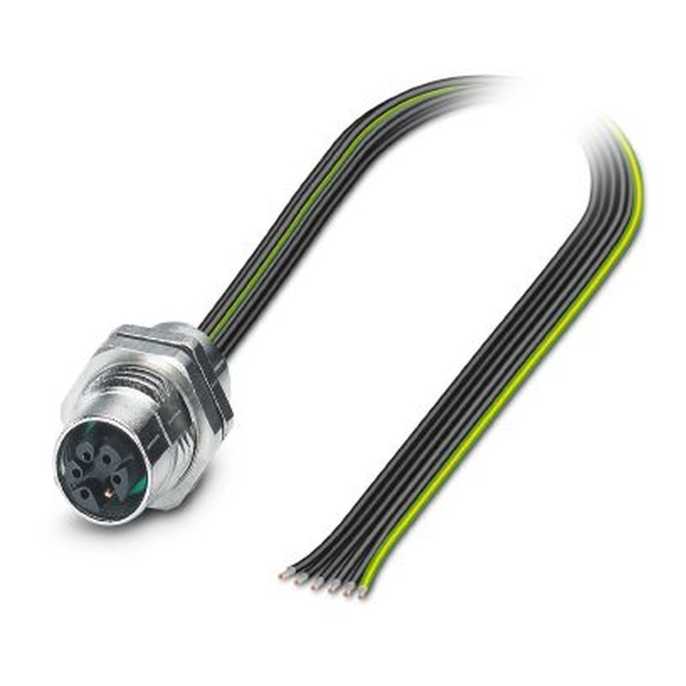 Phoenix Contact Gerätesteckverbinder Hinterwand 1415303 Typ SACC-DSI-M12FSM-5PE-M16XL/0,2