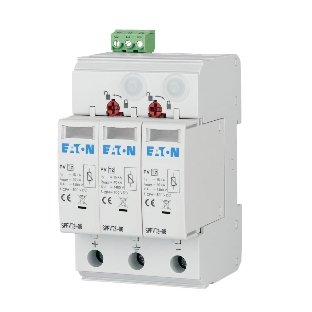 Eaton Überspannungsableiter 176087 Typ SPPVT2-06-2+PE-AX