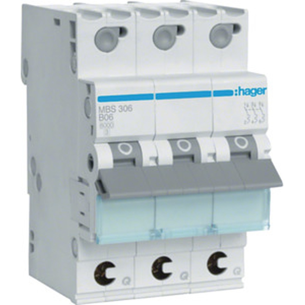 Hager Leitungsschutzschalter MBS306 Hager Leitungsschutzschalter MBS306