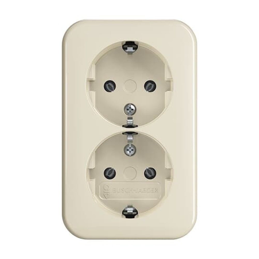 Busch-Jaeger Schuko Doppelsteckdose 202 EAP/11 Nr. 2TKA00003933