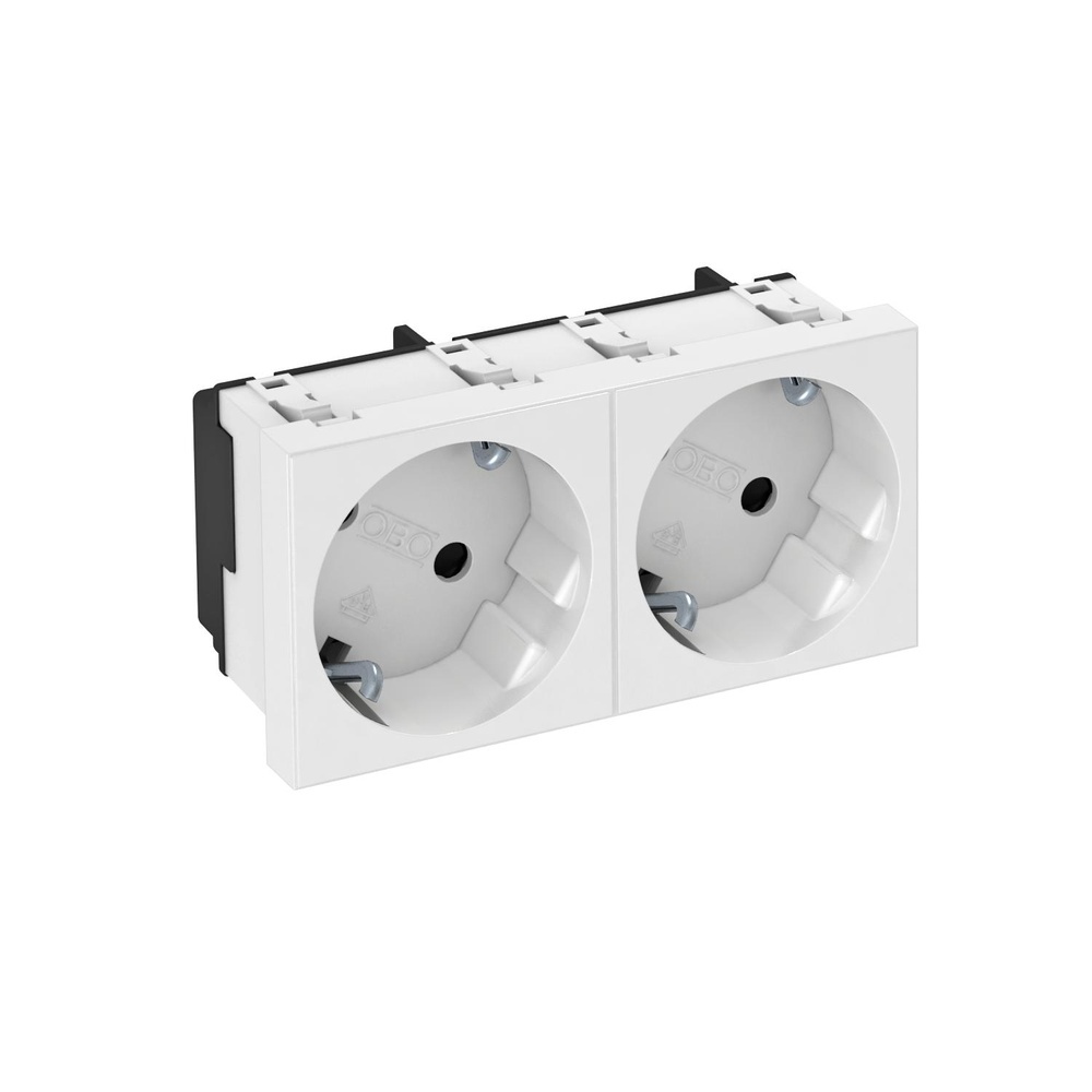 OBO Bettermann Steckdose 6120103 Typ STD-D3S RW2
