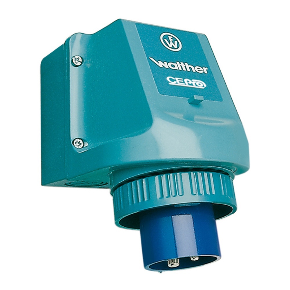 Walther-Werke Wasserdichter Wandgerätestecker 7618306