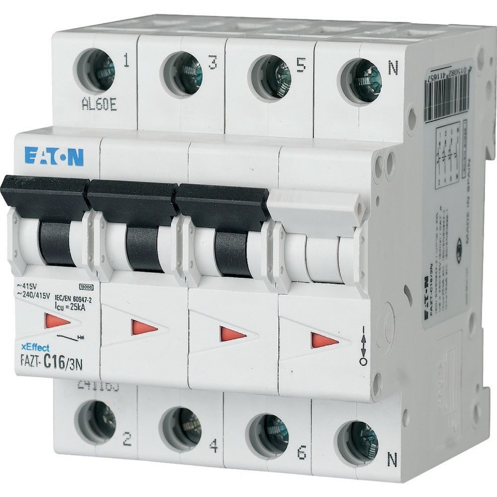 Eaton Leitungsschutzschalter 241184 Typ FAZT-D6/3N