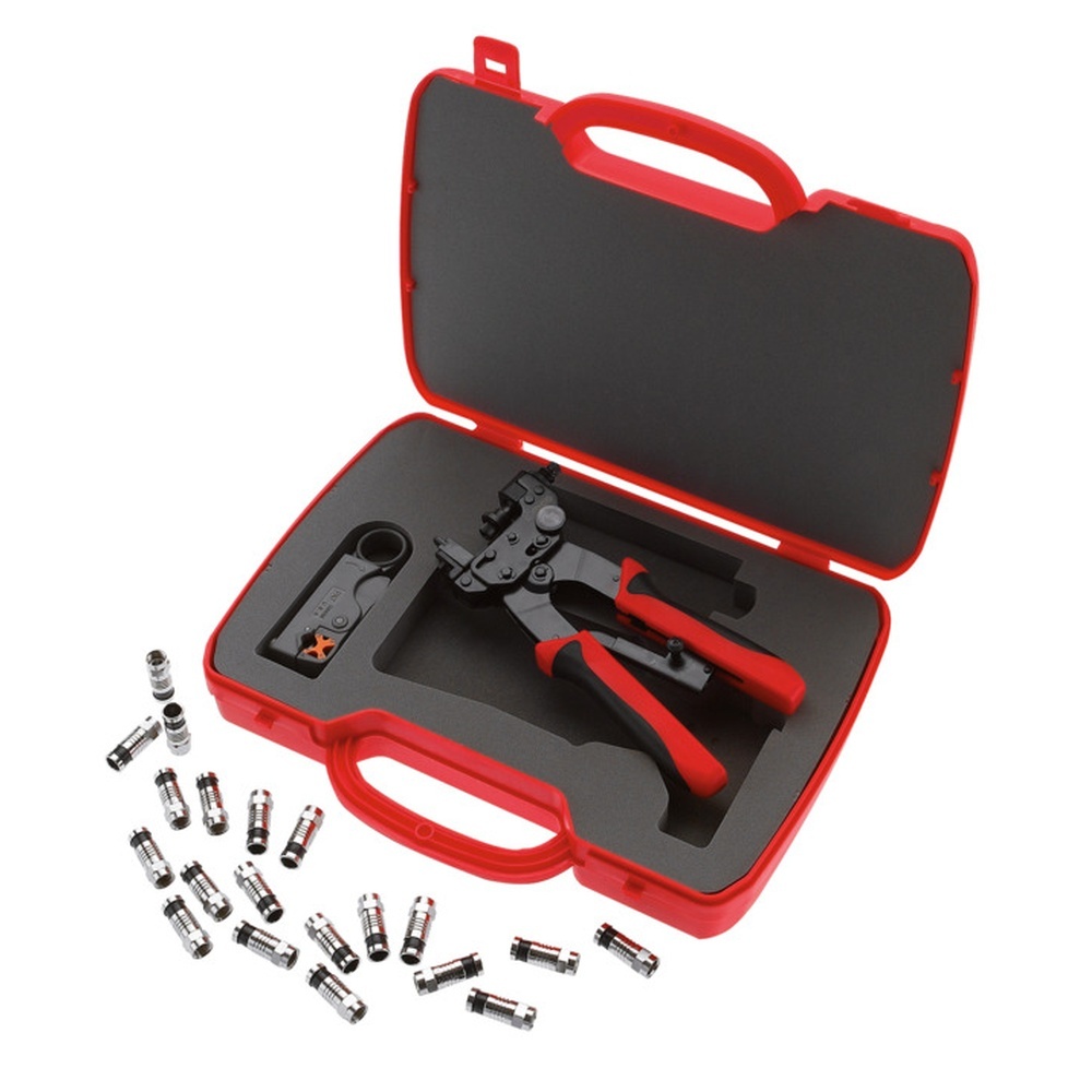 Cimco Werkzeugset F Kompressionsstecker 106154 Cimco Werkzeugset F Kompressionsstecker 106154