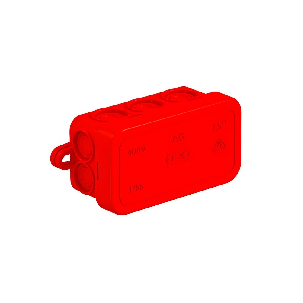 OBO Bettermann Kabelabzweigkasten 2000003 Typ A 6 HF RO