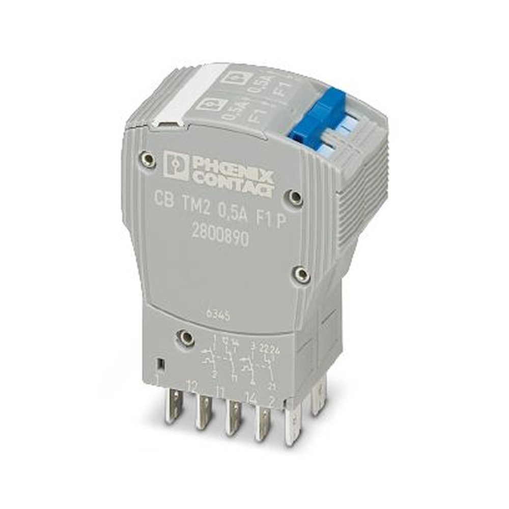 Phoenix Contact Thermomagnetischer Geräteschutzschalter 2800890 Typ CB TM2 0.5A F1 P Phoenix Contact Thermomagnetischer Geräteschutzschalter 2800890 Typ CB TM2 0.5A F1 P