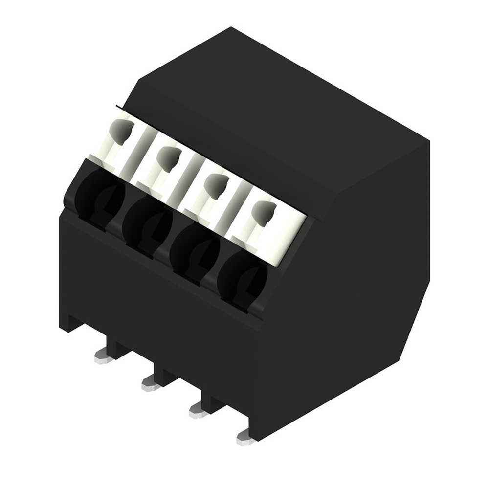 Weidmüller Leiterplattenklemme 1473330000 Typ LSF-SMD 3.50/04/135 SN BK RL