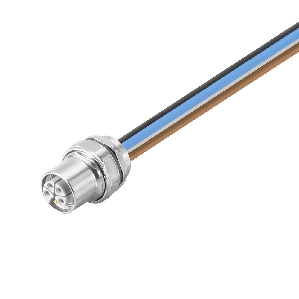Weidmüller Rundsteckverbinder 2625970000 Typ SAIE-M12BL-0.3VHM16-2.5
