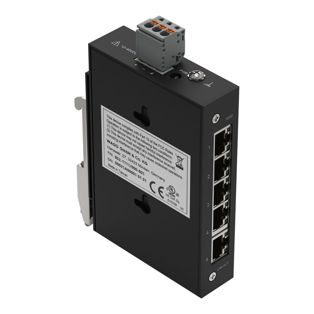 Wago Industrial ECO Switch 852-1111/000-001 Wago Industrial ECO Switch 852-1111/000-001