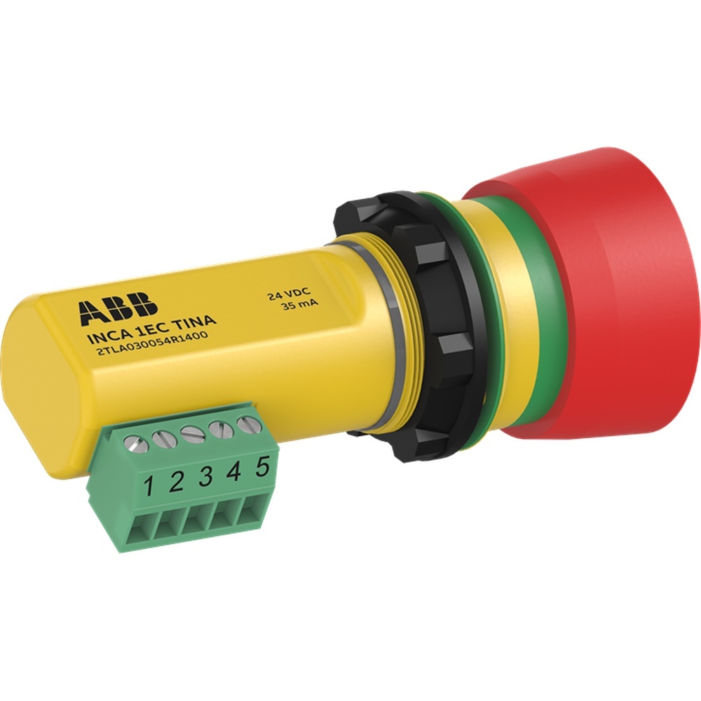 ABB NOT AUS Taster Komplettgerät 2TLA030054R1400 Typ INCA 1 EC TINA