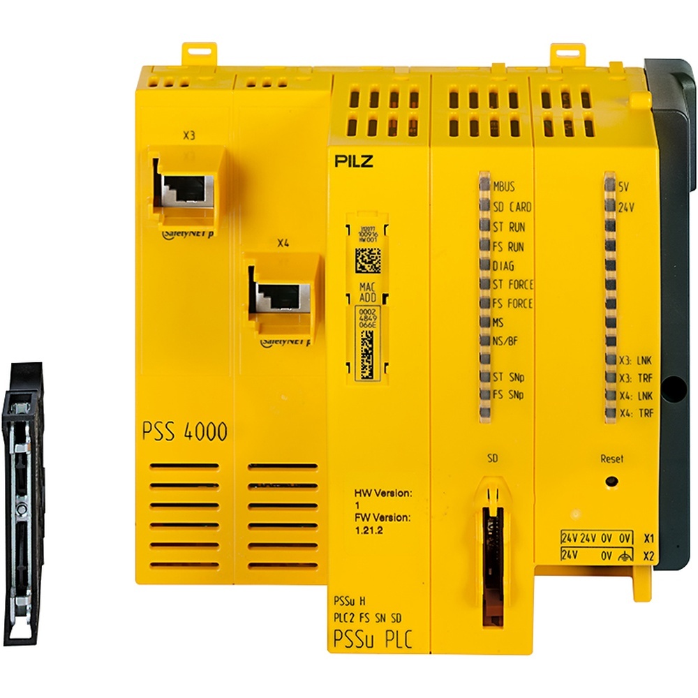 Pilz Kopfmodul 312077 Typ PSSu H PLC2 FS SN SD