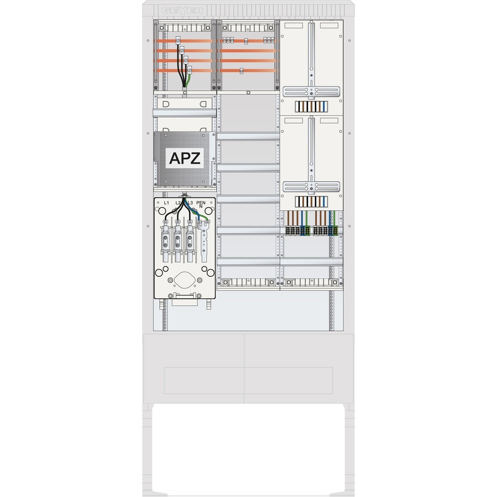 ABN Zähleranschluss Säule SZ207ZA2402R