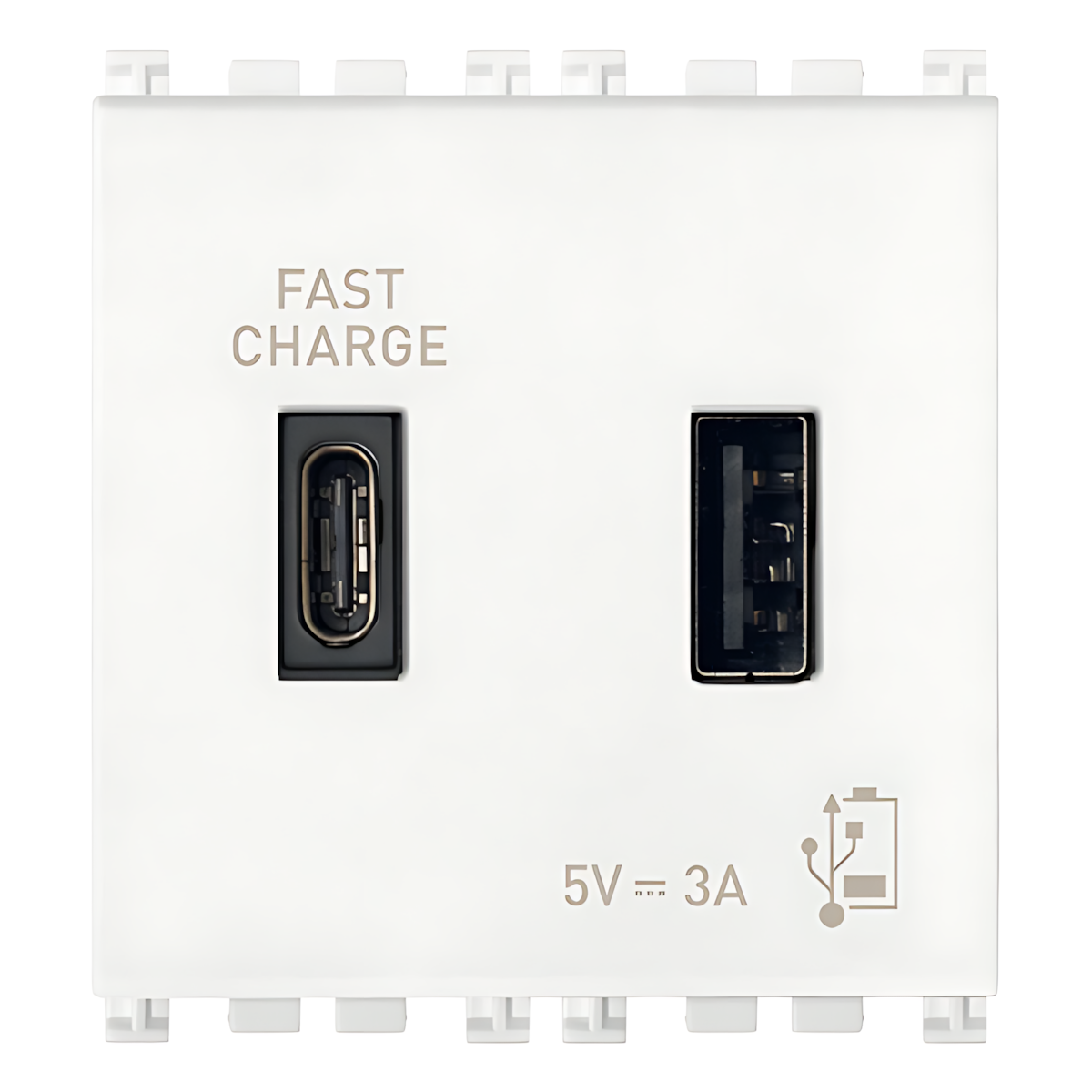 Vimar USB Netzgerät 19295.AC.AB.B