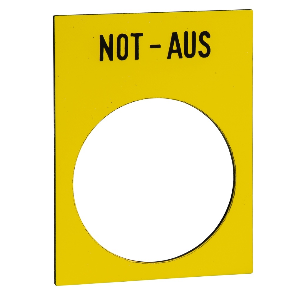 Schneider Electric Anzeigeschild ZB2BY420001