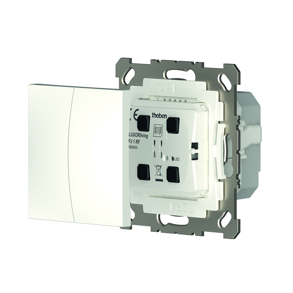 Theben Funk Taster 4800655 Typ LUXORliving PJ 1 RF