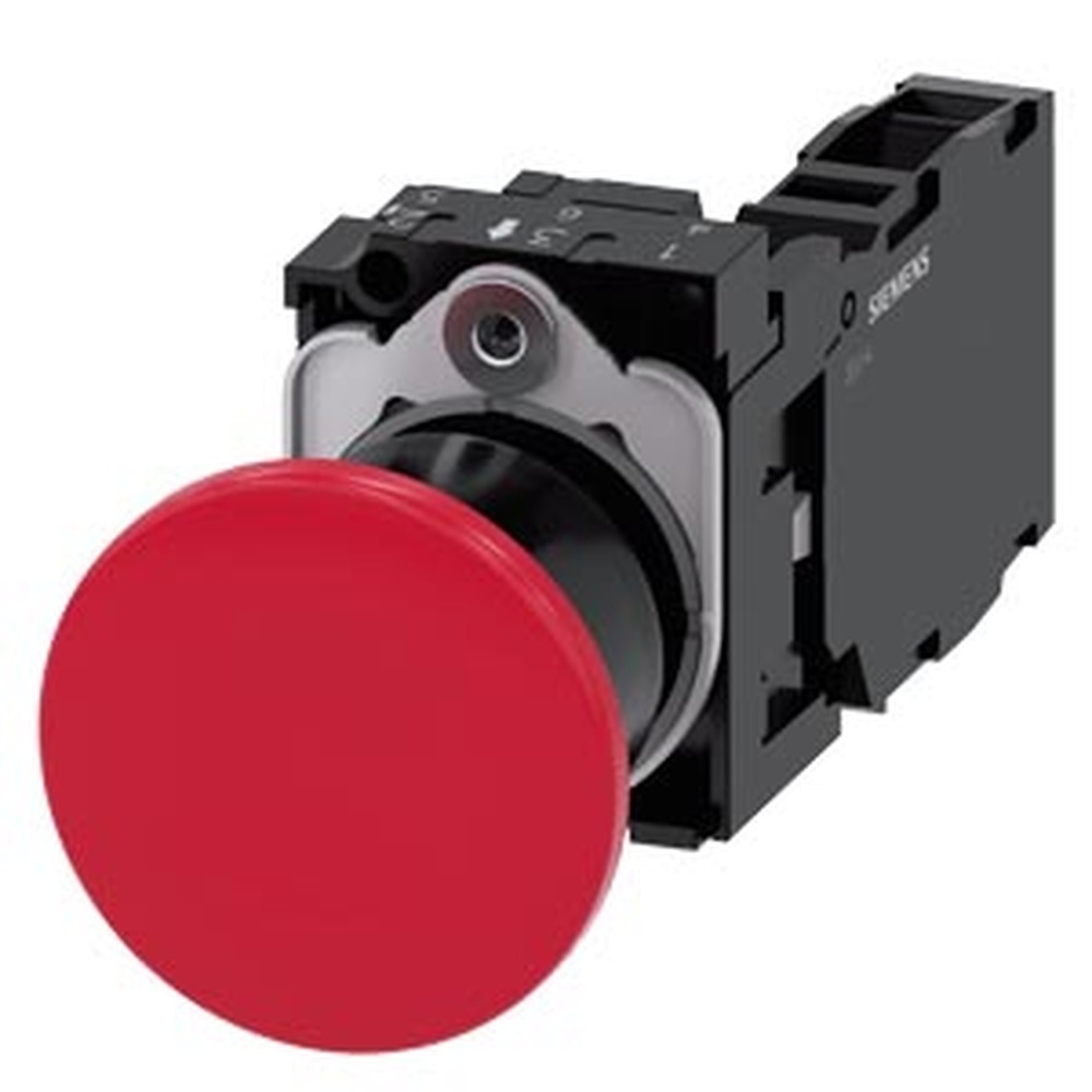 Siemens Pilzdrucktaster 3SU1100-1BA20-1FA0