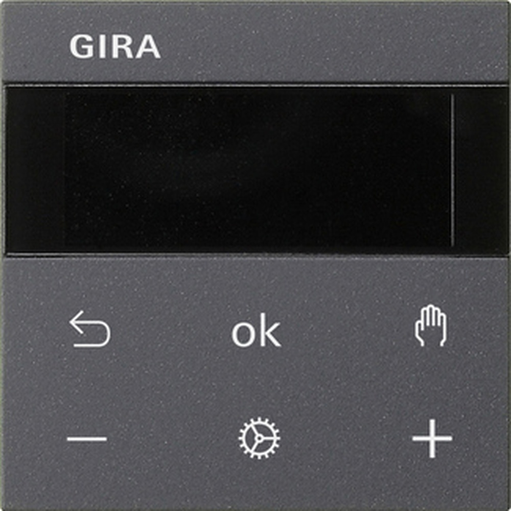 Gira Raumtemperaturregler Display Bluetooth 539428