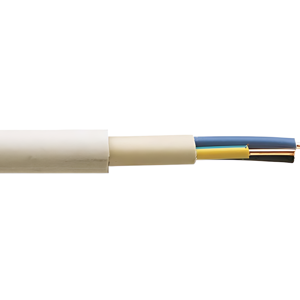 Kunststoffmantelleitung NYM-J 3x1,5 / Meter Kunststoffmantelleitung NYM-J 3x1,5 / Meter