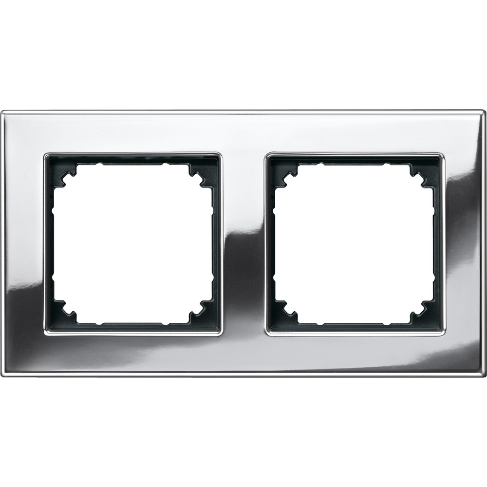 Merten Metallrahmen 2fach 475239