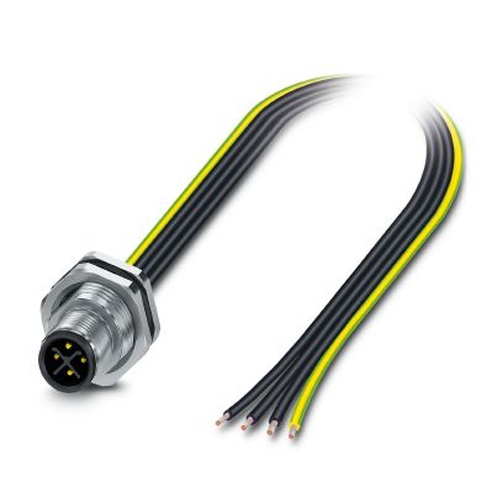 Phoenix Contact Gerätesteckverbinder Hinterwand 1238899 Typ SACC-DSI-M12MSS-4P-M16XL/0,5PEX