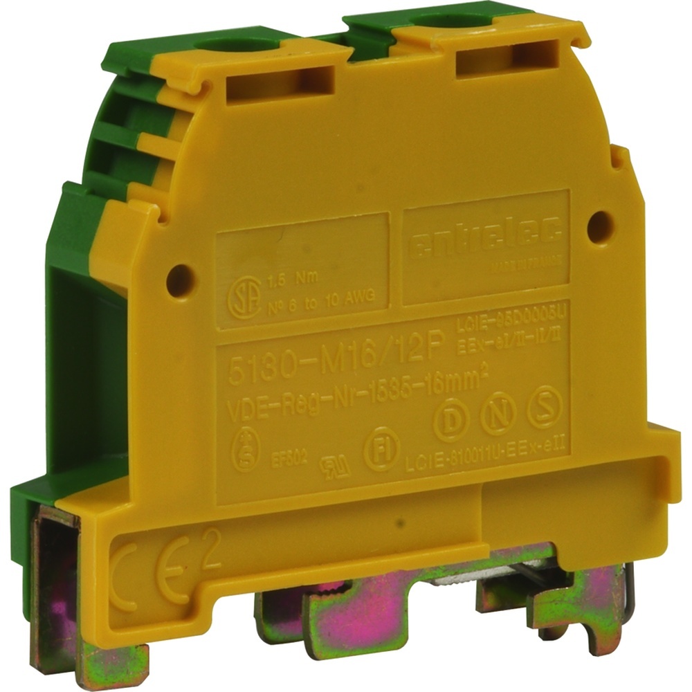 Dehn + Söhne Schutzleiterklemme 910099 Typ SLK 16