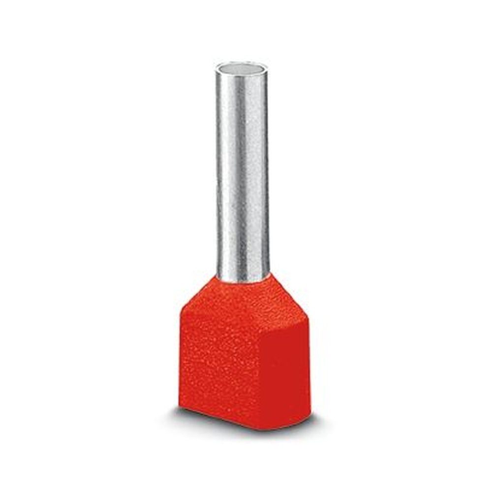 Phoenix Contact Aderendhülse 3240679 Typ AI-TWIN 2X1-12 RD Phoenix Contact Aderendhülse 3240679 Typ AI-TWIN 2X1-12 RD
