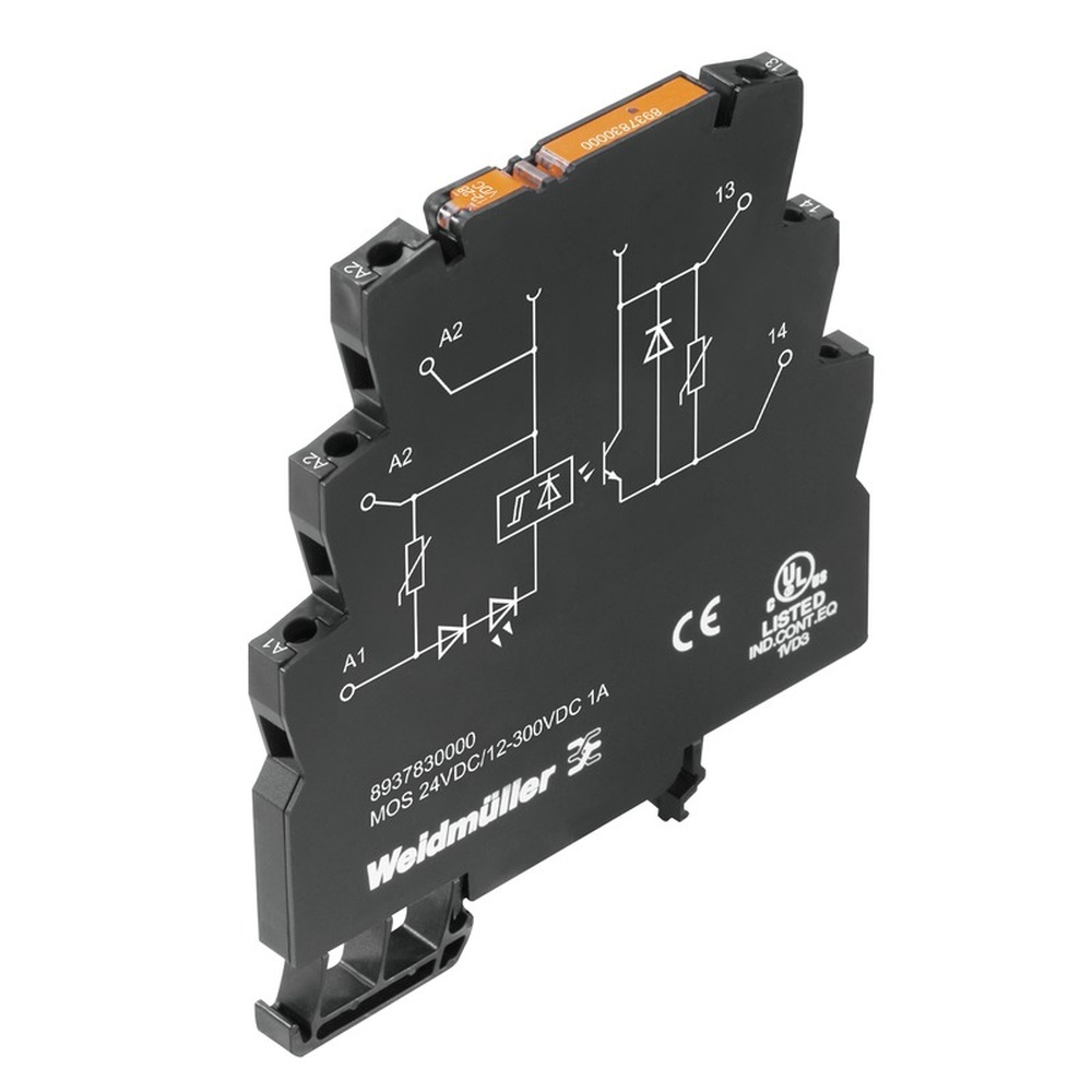 Weidmüller Solid State Relais 8937830000 Typ MOS 24VDC/12-300VDC 1A