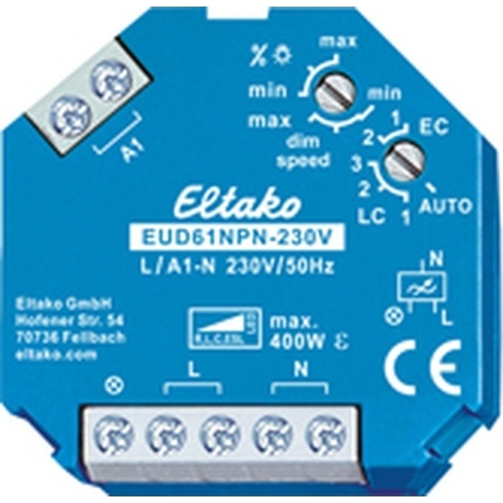 ELTAKO Universal Dimmschalter 61100802 Typ EUD61NPN-230V