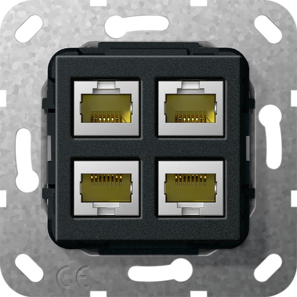 Gira Einsatz MJ RJ45 569810