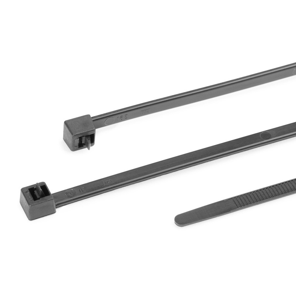 Hellermann Kabelbinder 115-06760 Typ RELK2I PA66 BK 100