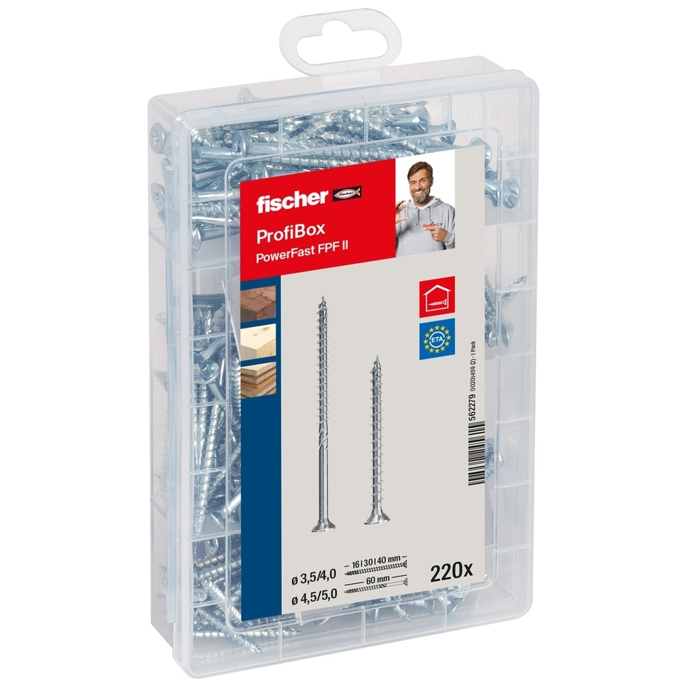 Fischer Meisterbox 562279 Typ Profibox Schraube FPF II PZ