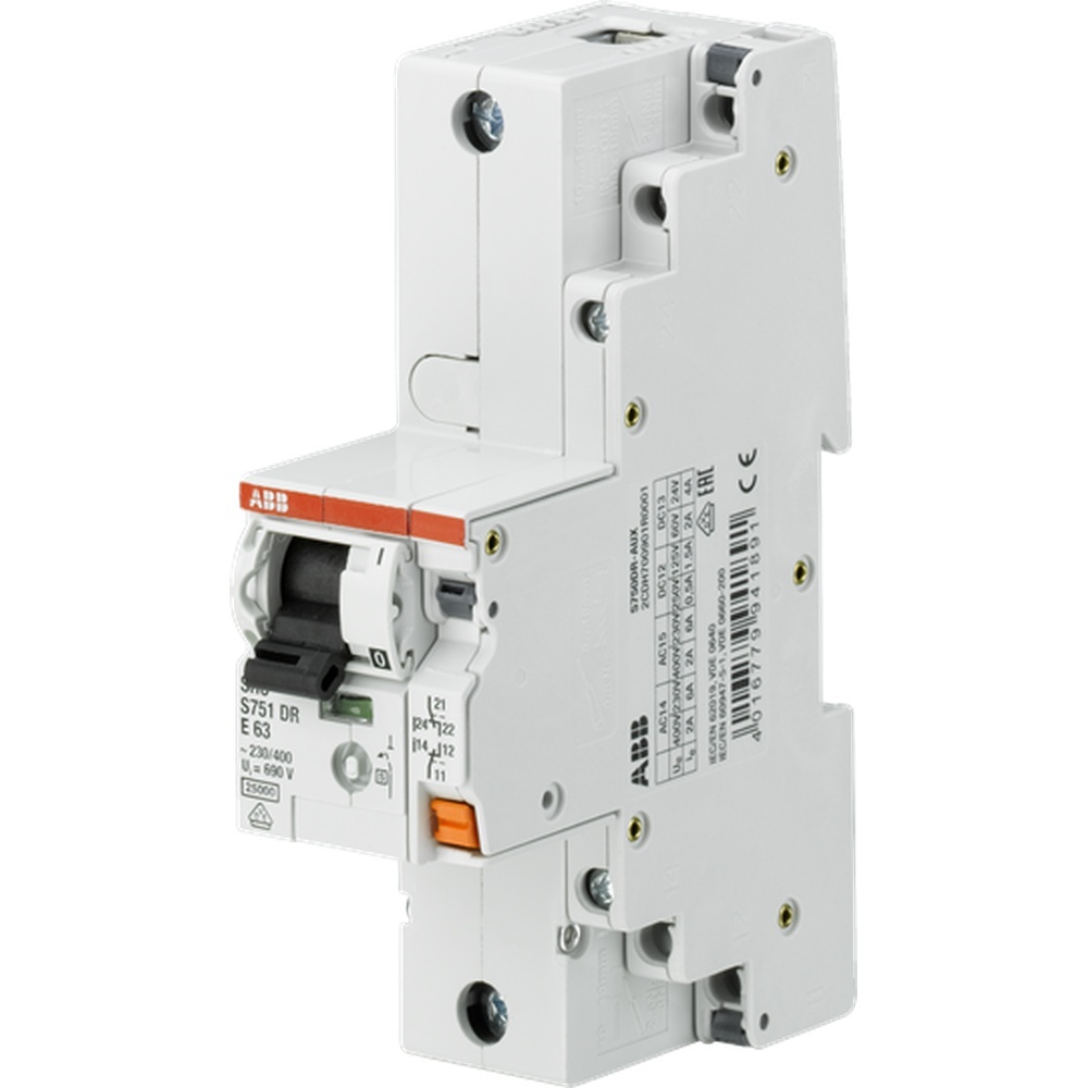 ABB Zusatzeinrichtung für Reiheneinbaugeräte 2CDH700901R0001 Typ S750DR-AUX