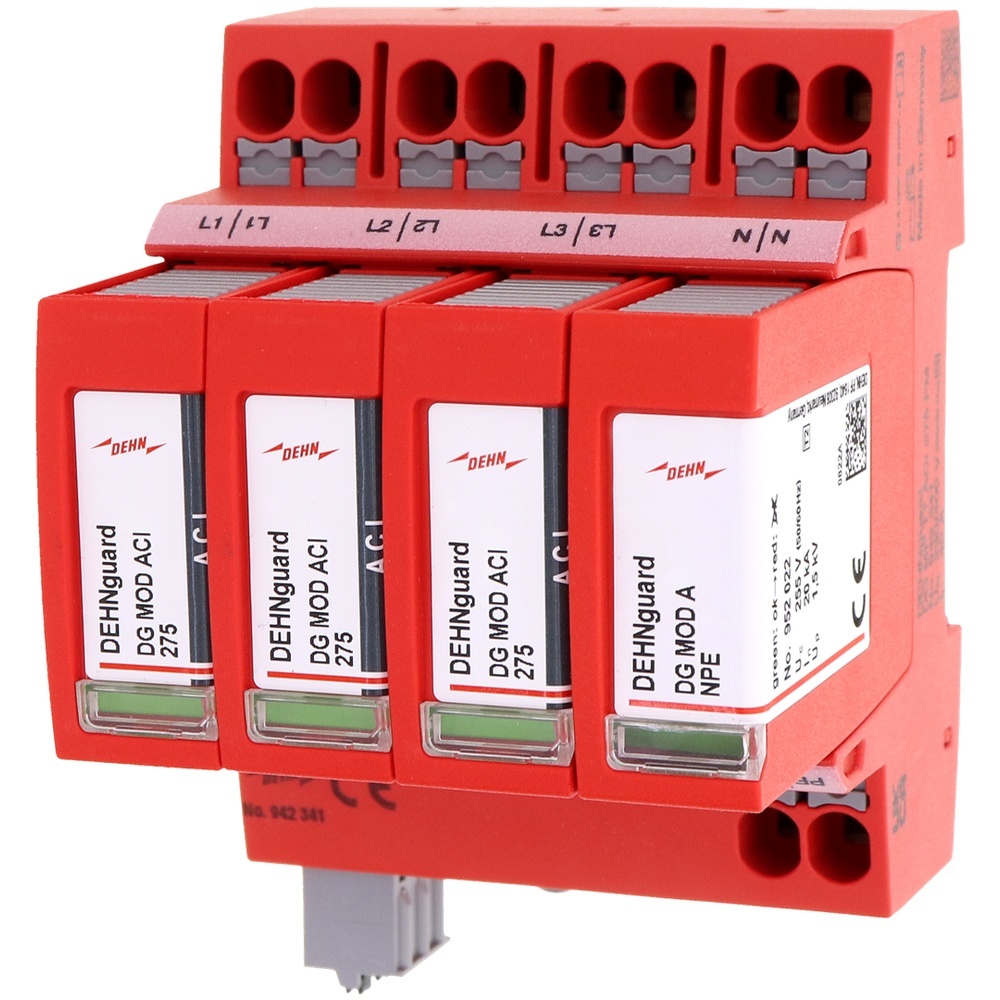 Dehn + Söhne Überspannungsableiter 942341 Typ DG MP TT ACI 275 FM