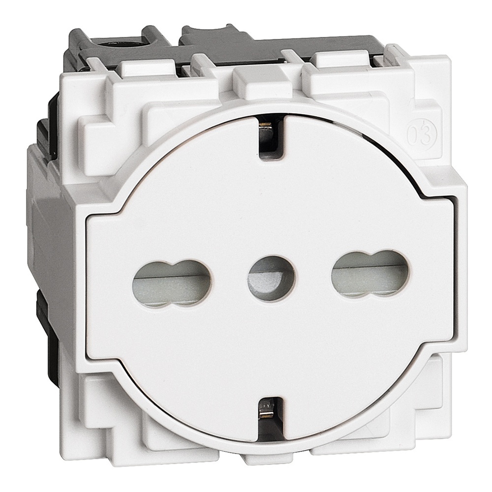 Bticino Kombinationssteckdose KW4140A16F Bticino Kombinationssteckdose KW4140A16F