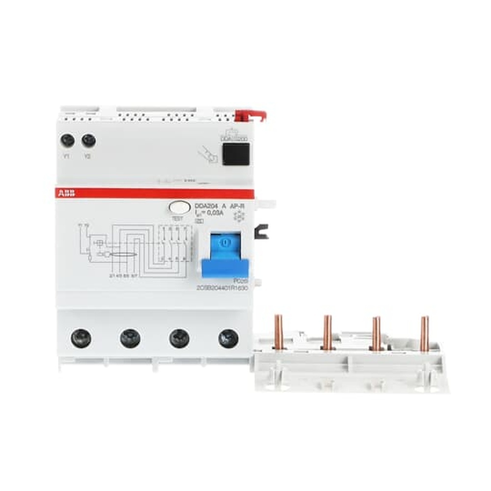 ABB Fehlerstromschutzblock 2CSB204401R1630 Typ DDA204A-63/0,03AP-