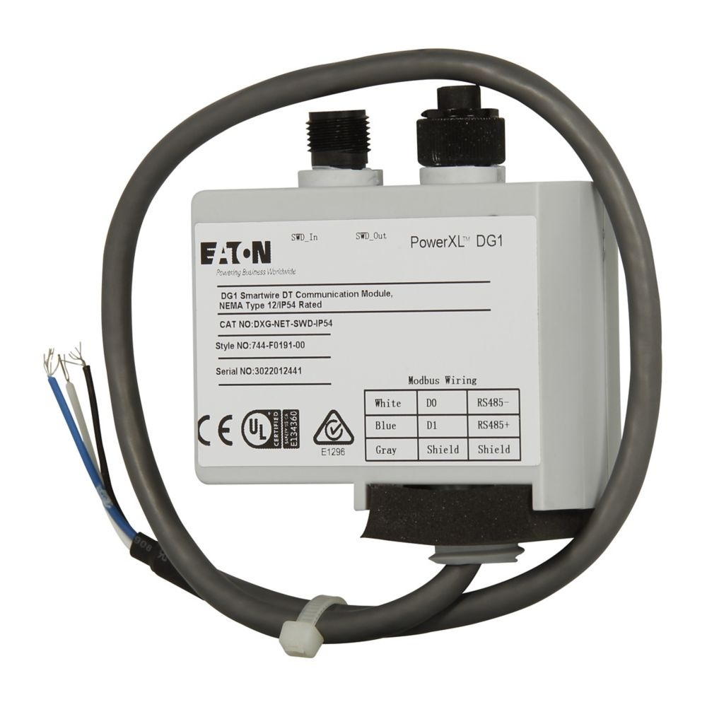 Eaton SmartWire DT Modul 744-F0191-00P Typ DXG-NET-SWD-IP54