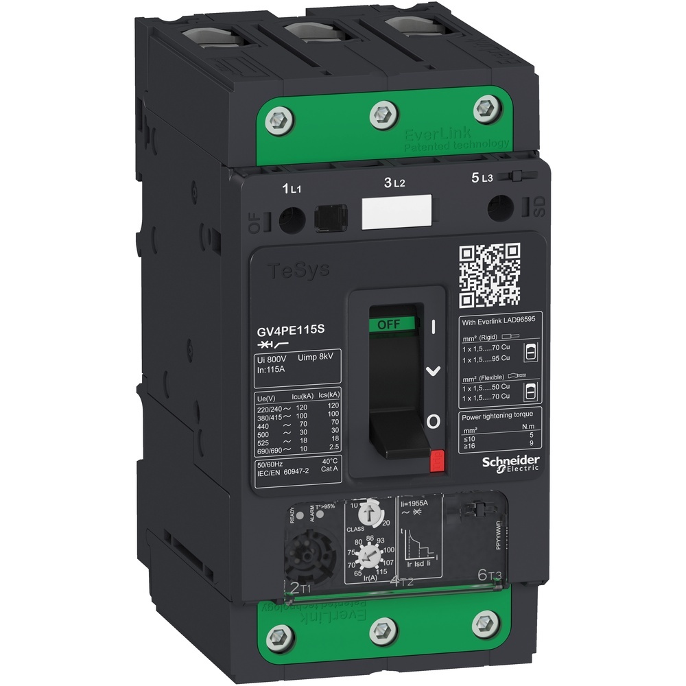 Schneider Electric Motorschutzschalter GV4PE115B