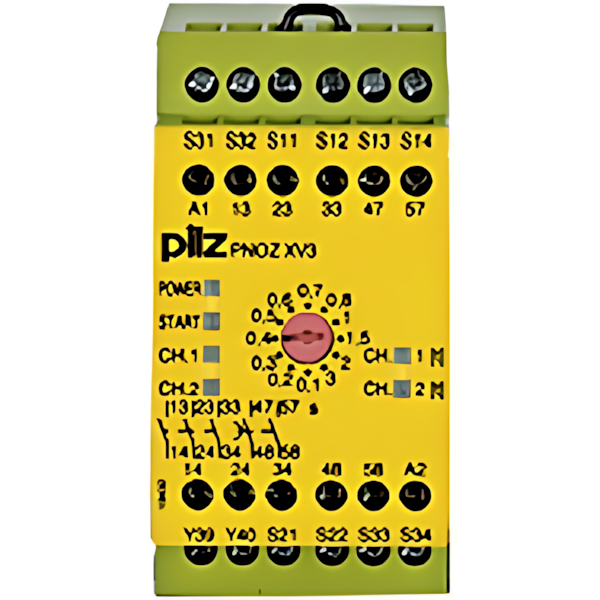 Pilz Sicherheitsschaltgerät 774542 Typ PNOZ XV3 3/24VDC 3n/o 2n/o t