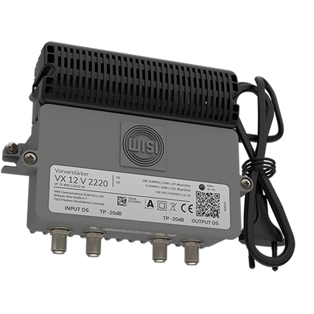 Wisi Hausanschlussverstärker 76838 Typ VX12V2220