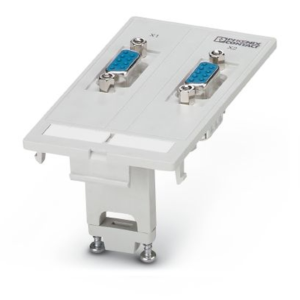 Phoenix Contact Datenfrontplatte 1657708 Typ VS-SI-FP-2DSUB9-GC-BU/ST