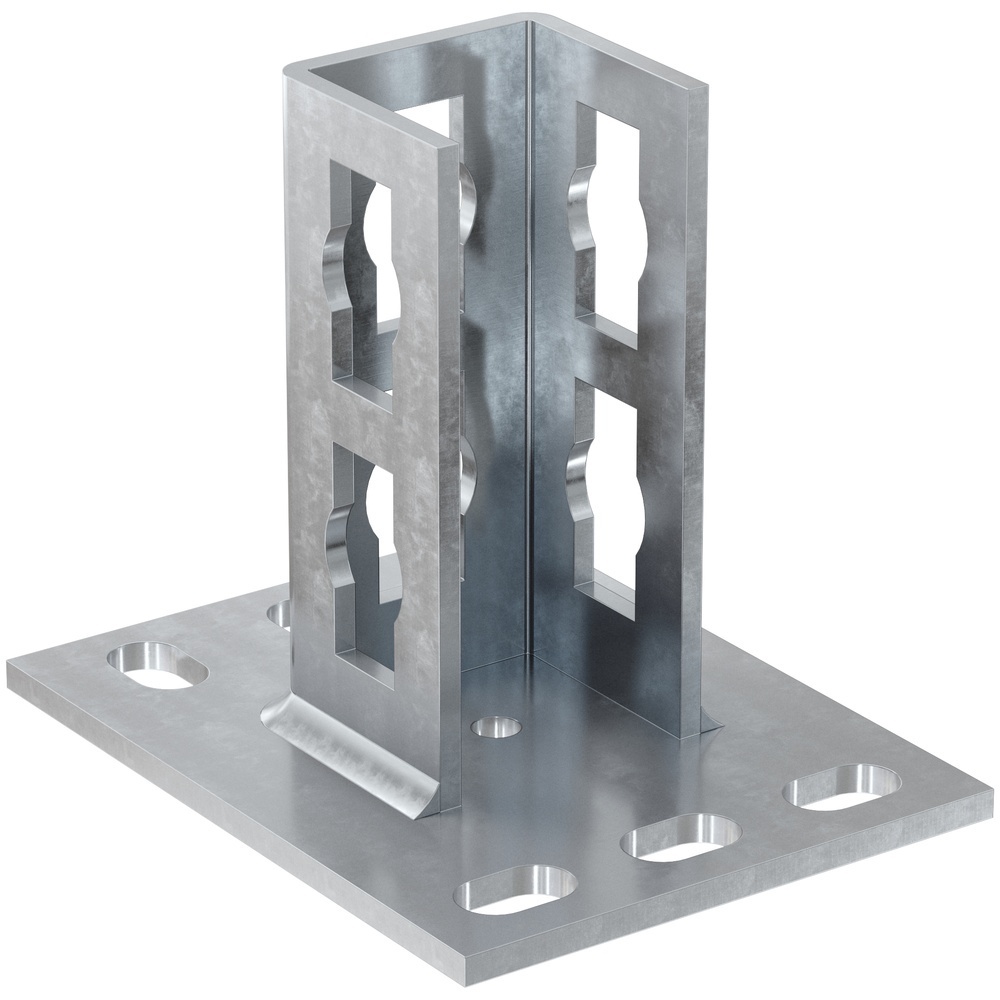 Fischer Sattelflansch 562848 Typ PSF 41 - A4