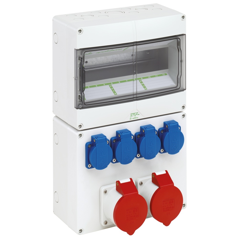 Spelsberg Steckdosen Kombination 73112401 Typ STV 1224-S32