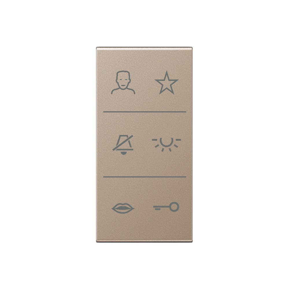 Jung Design-Cover Audio Symbole SI V6 A DC CH
