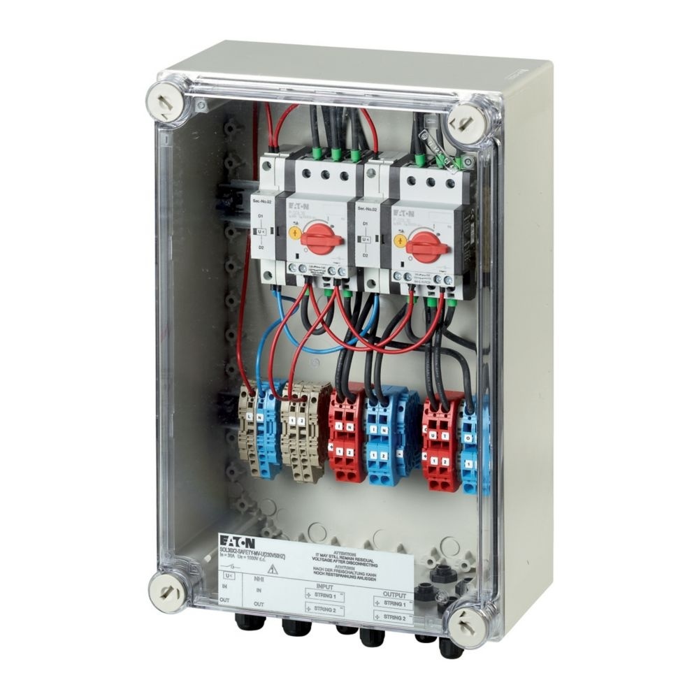 Eaton Feuerwehrschalter 168098 Typ SOL30X2-SAFETY-MC4-U(230V50HZ)