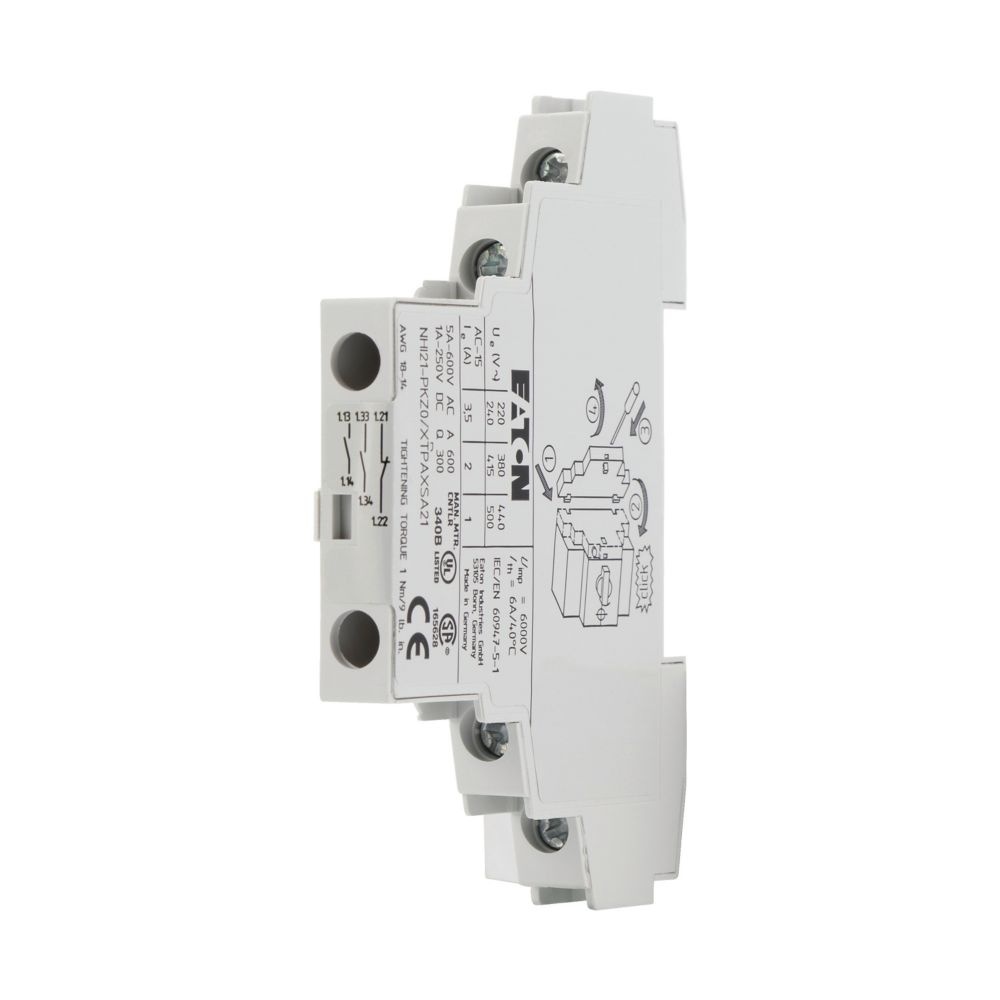 Eaton Hilfsschalter 072894 Typ NHI21-PKZ0