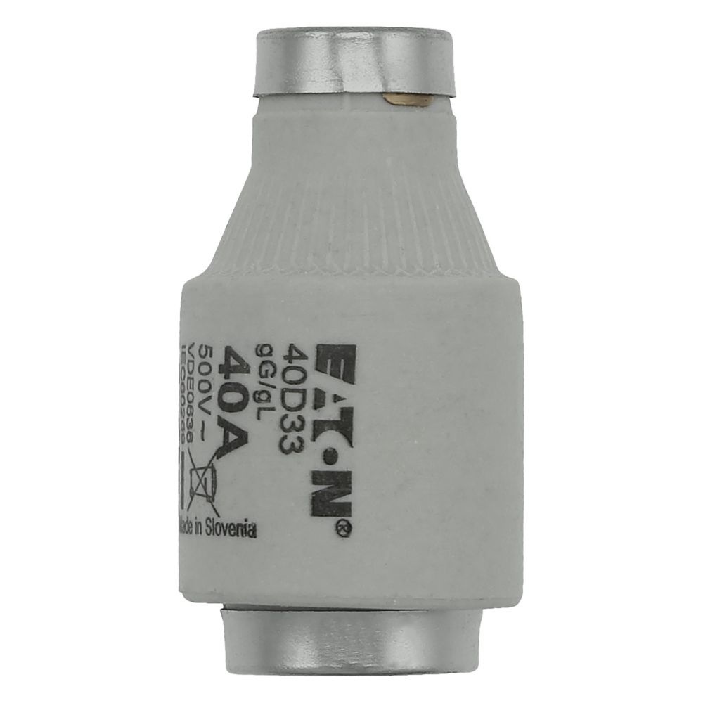 Eaton Sicherungseinsatz 40D33 Typ SICHERUNG-D3 40A T GL/GG 500VAC E33