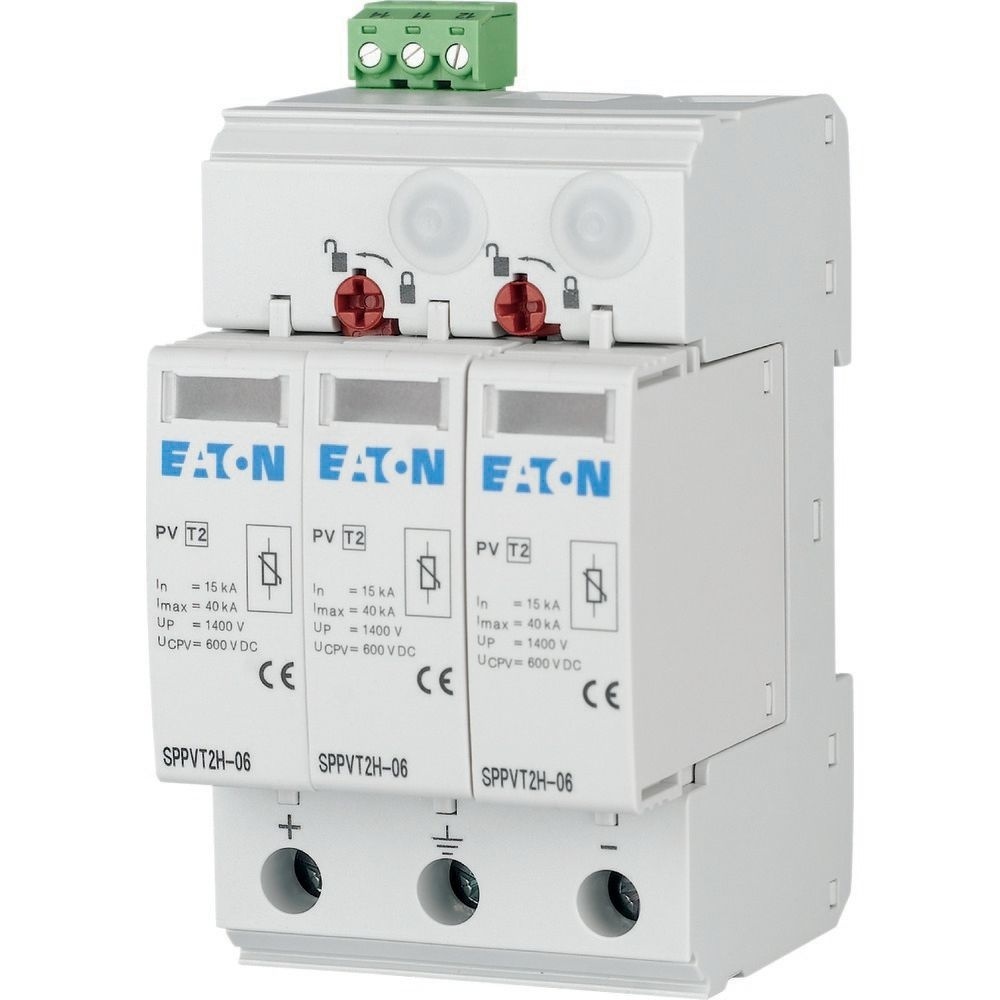 Eaton Überspannungsableiter 176096 Typ SPPVT2H-10-2+PE