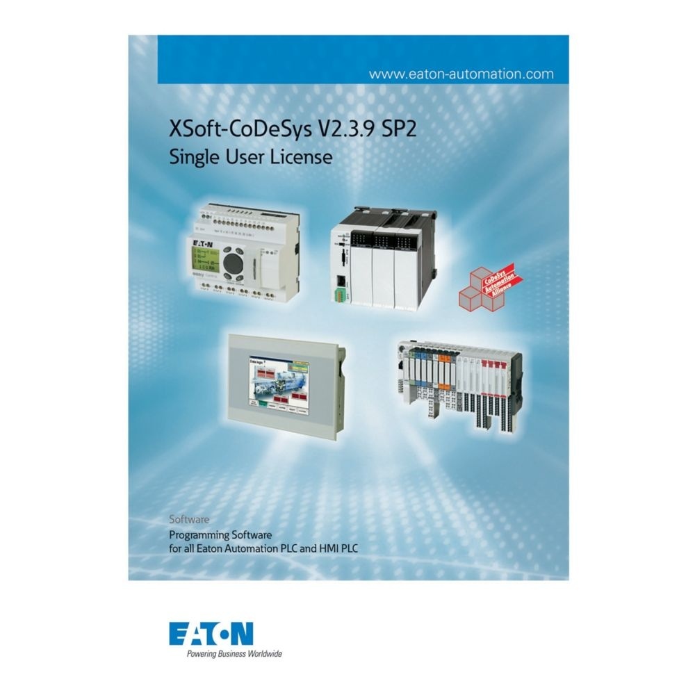 Eaton Programmiersoftware 142582 Typ SW-XSOFT-CODESYS-2-S