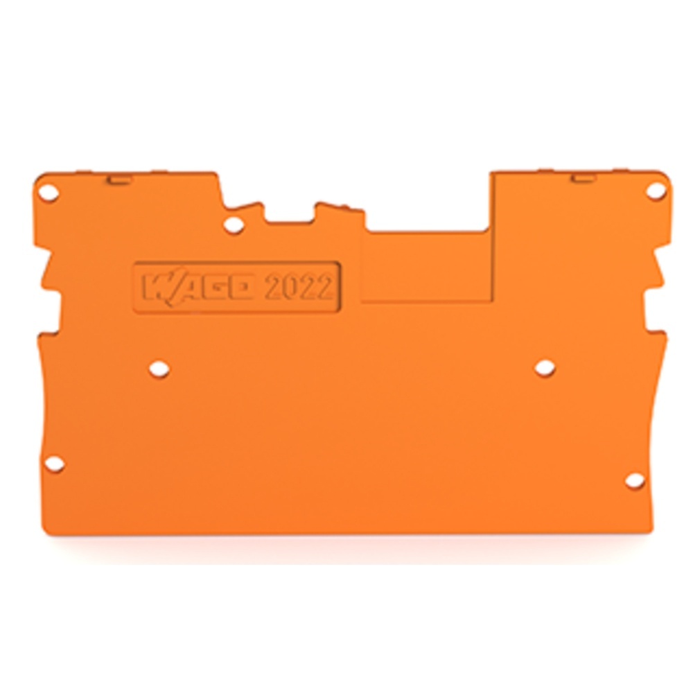 Wago Abschlussplatte 2022-1692